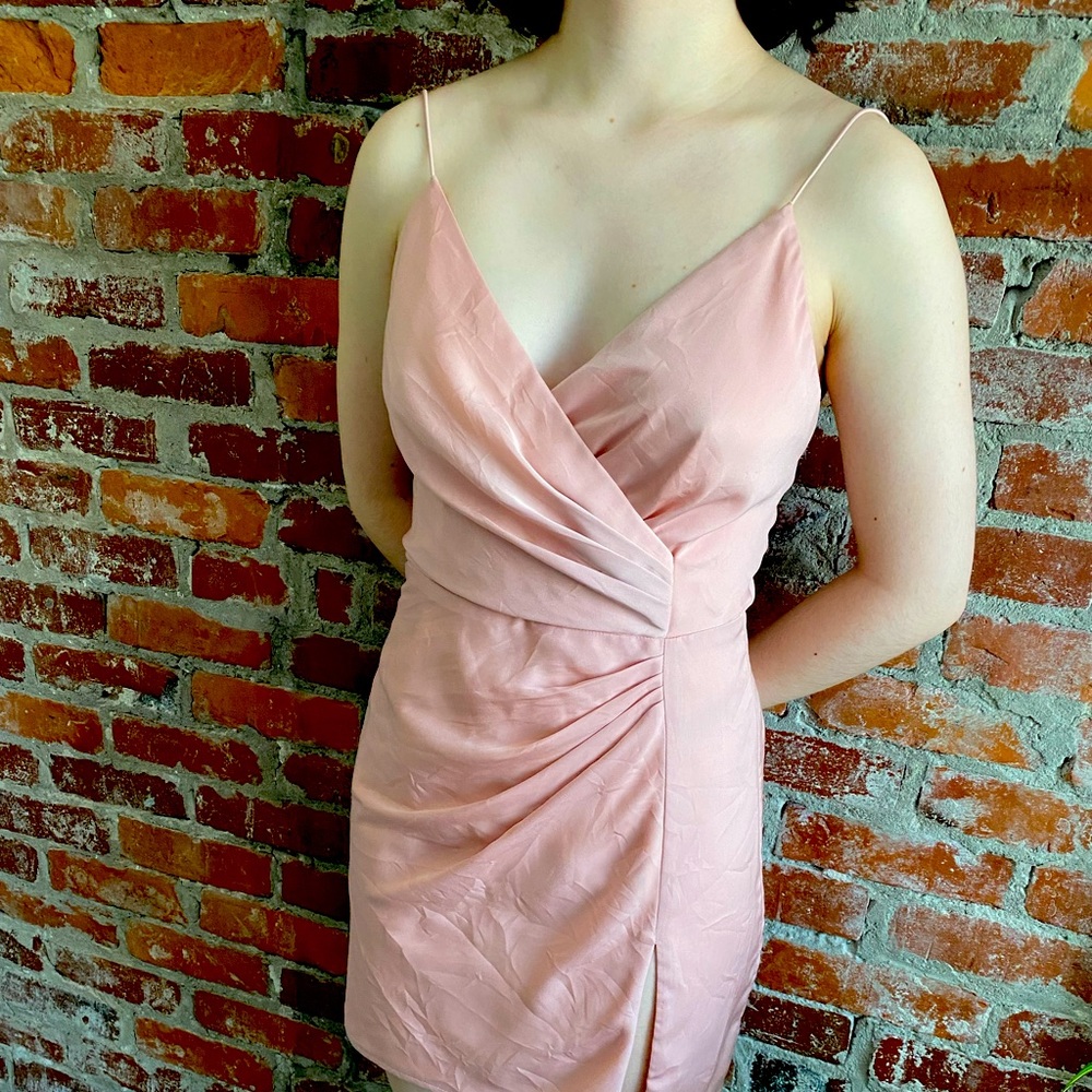 Tobi Blush pink slip dress